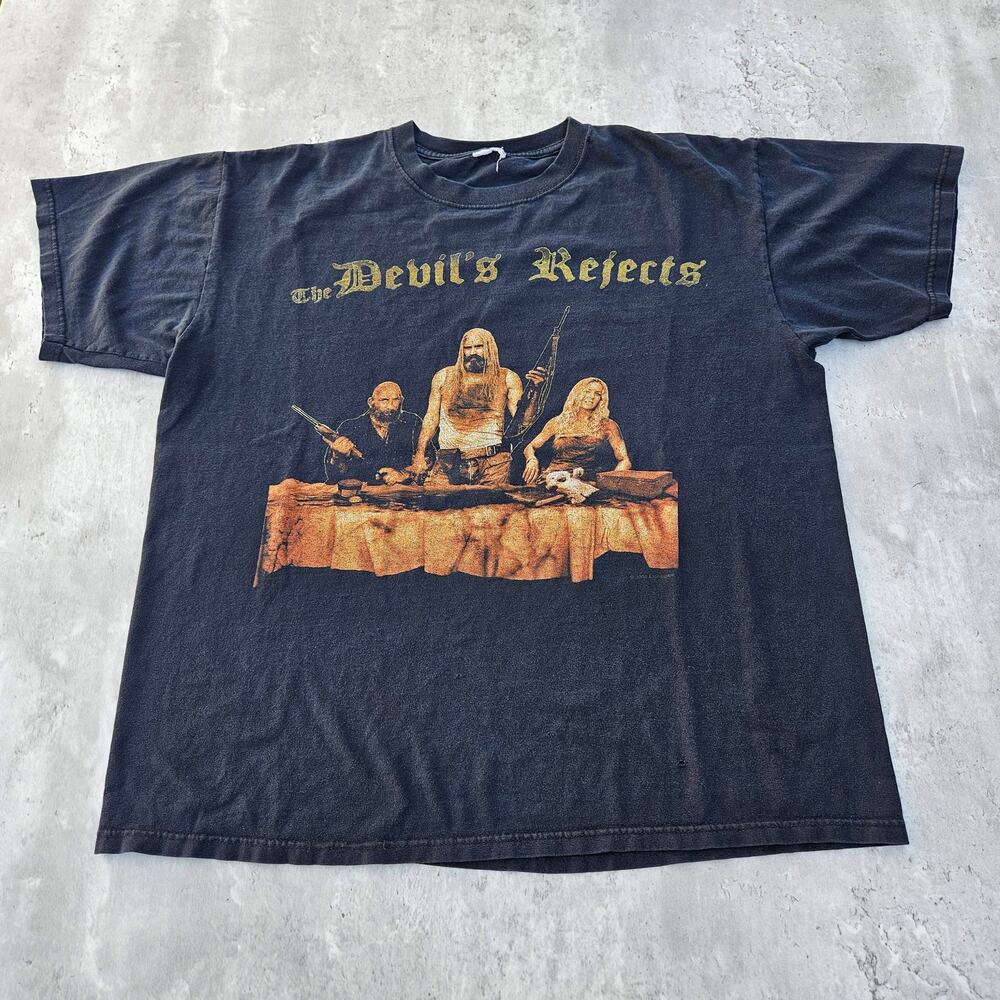 Vintage The Devils Rejects Movie T-shirt Size XL 2005 Y2K